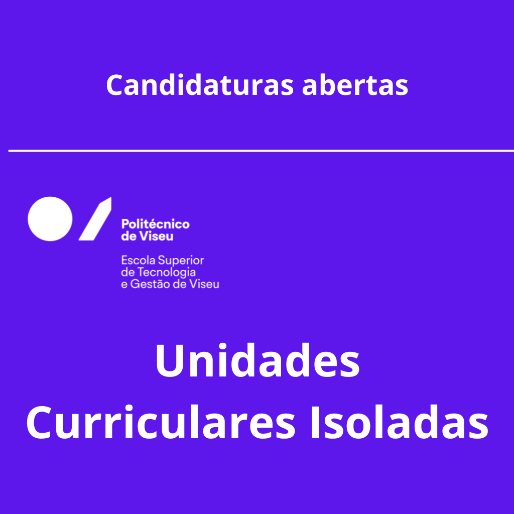 Candidaturas a Unidades Curriculares Isoladas