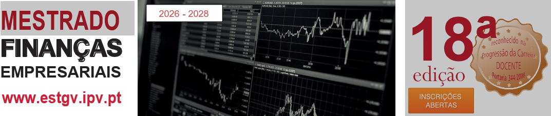 Candidaturas Mestrado em Finanças Empresariais