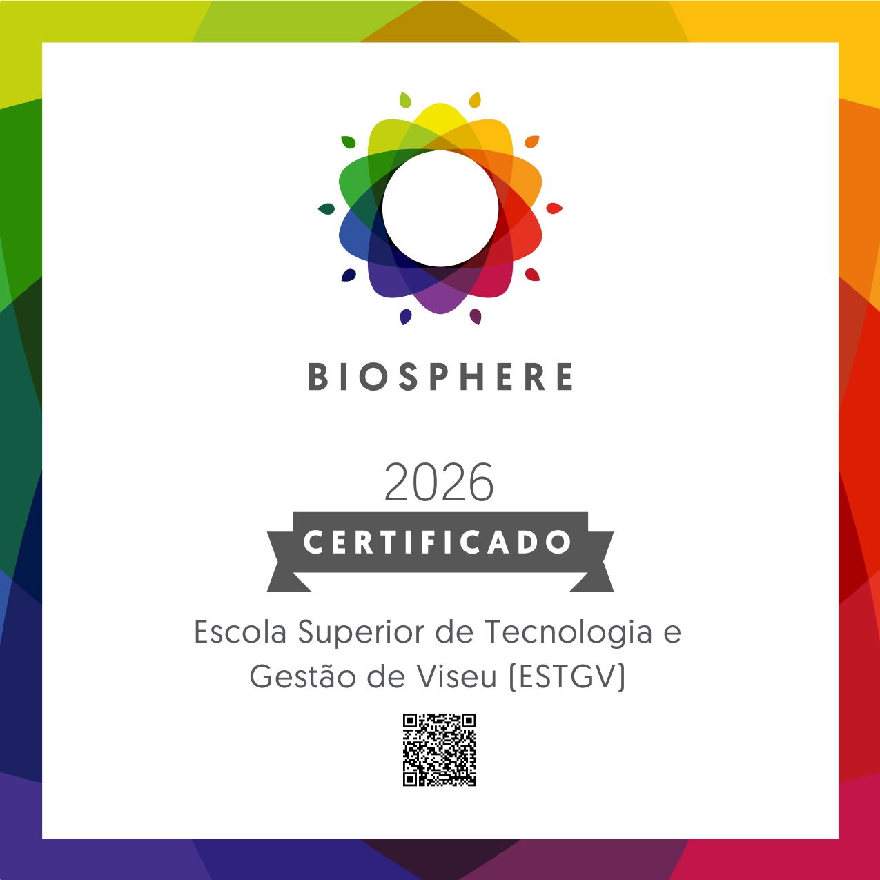 ESTGV renova certificação Biosphere pelo 2º ano consecutivo
