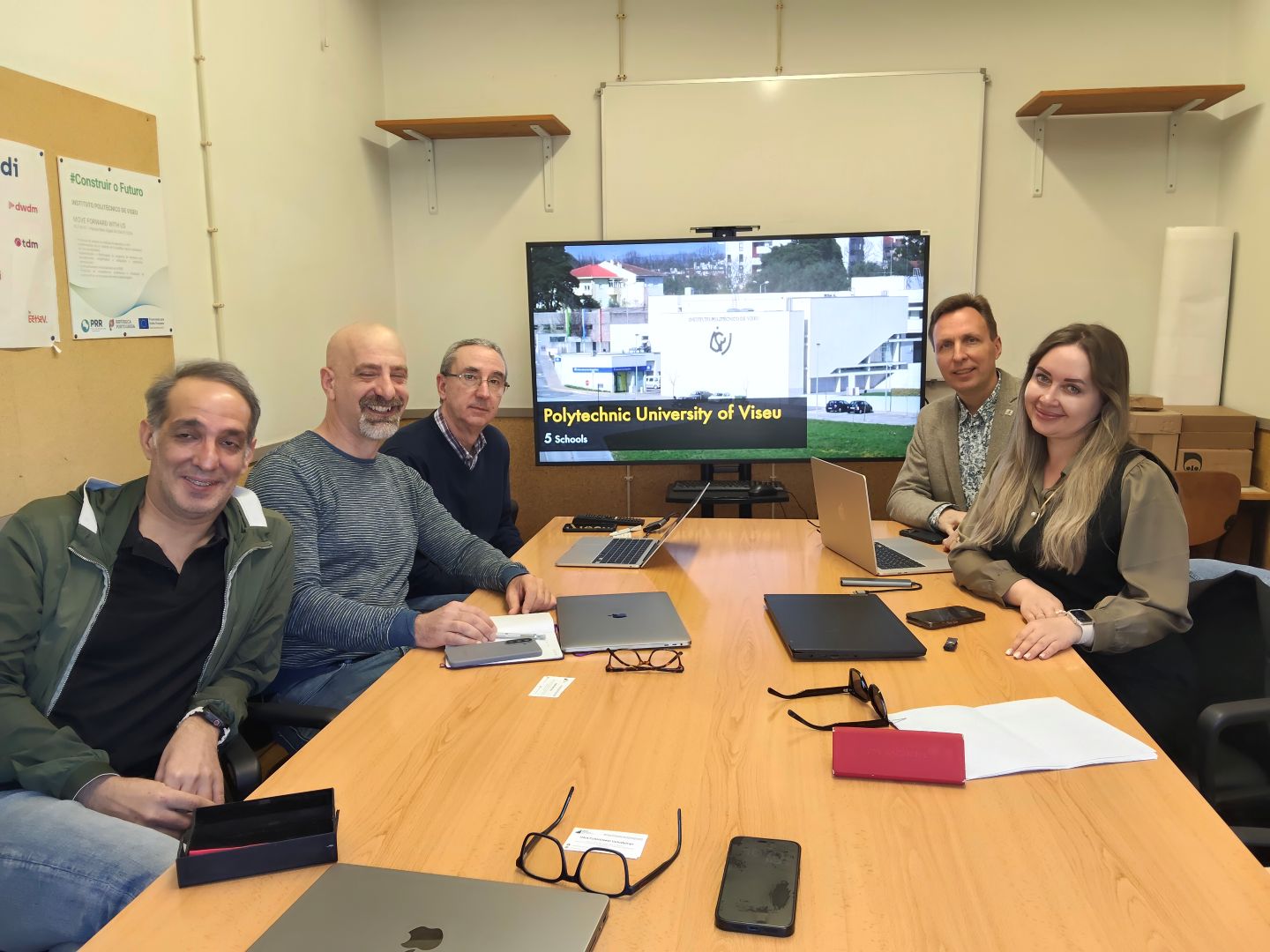 Visita de Professores Ucranianos reforça laços académicos na ESTGV